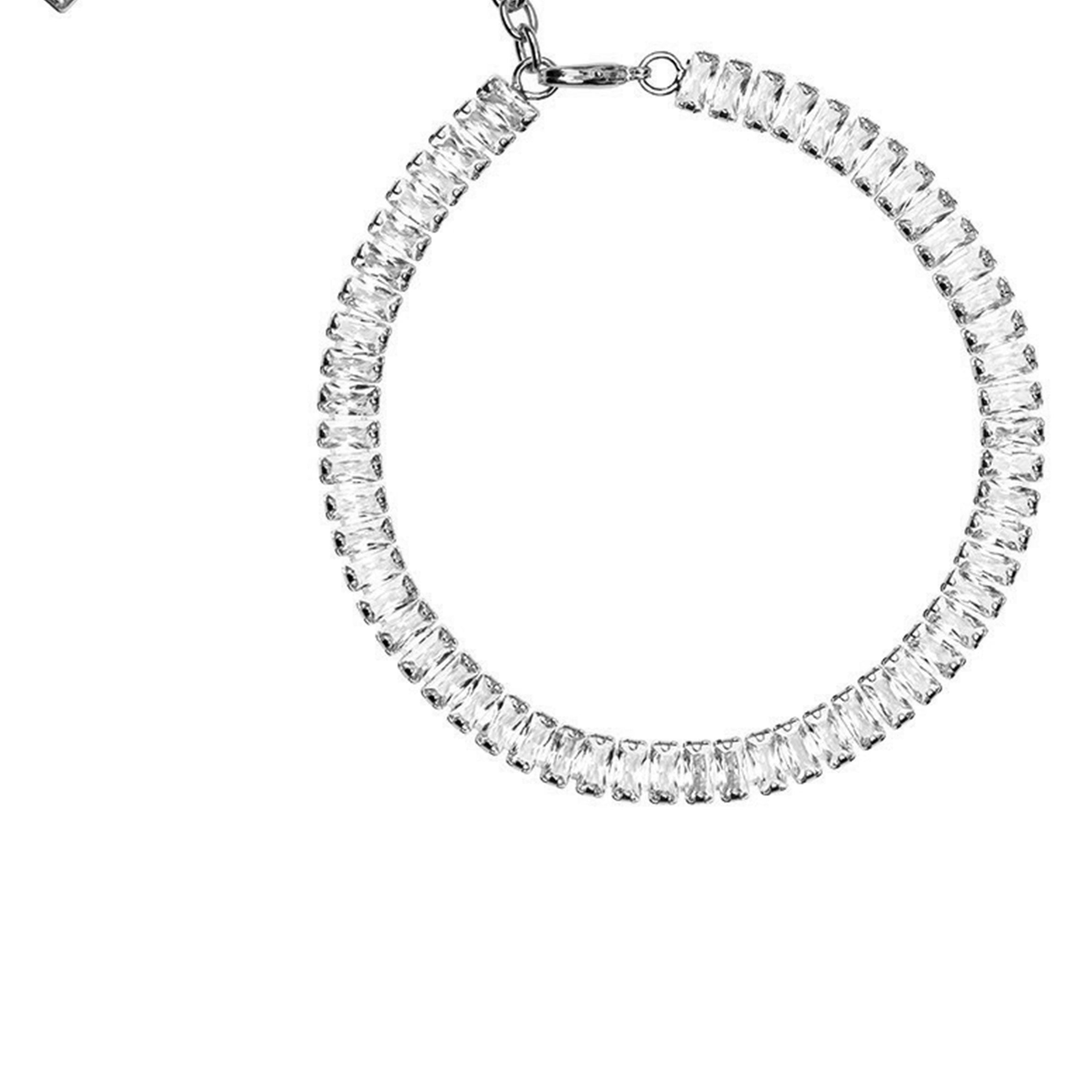Cubic Zirconia Chains Anklet AK0105