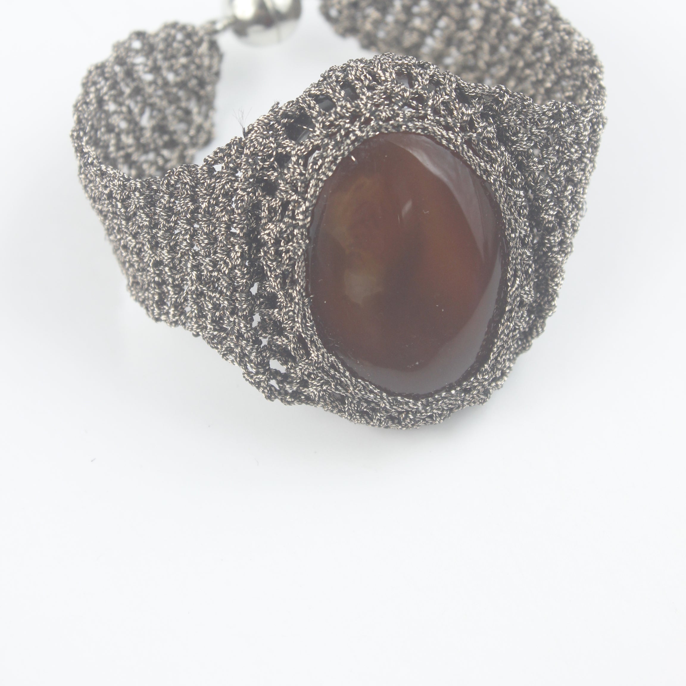 Gemstone Crochet Bracelets B1830