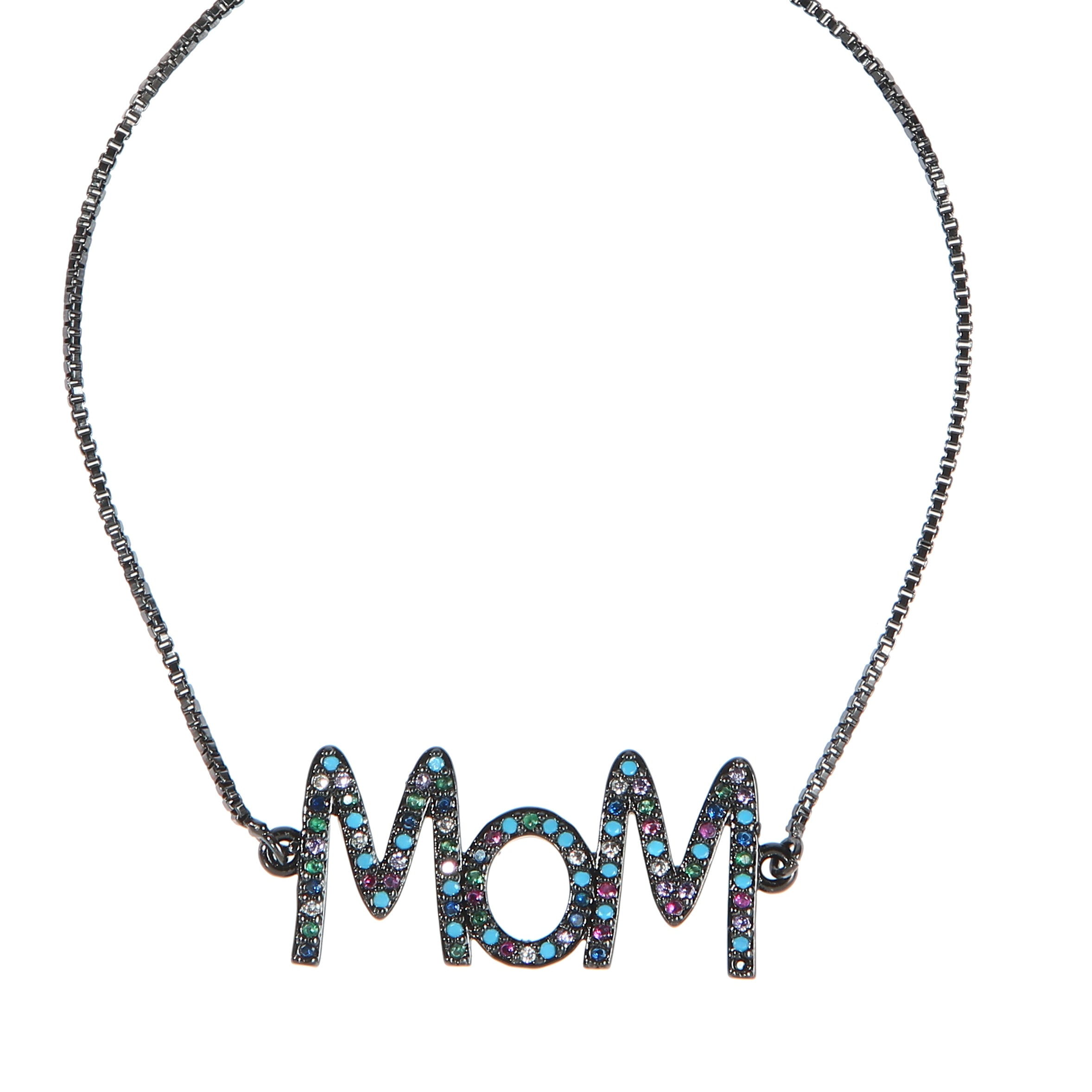 MOM Zircon Chain Bracelet B3296