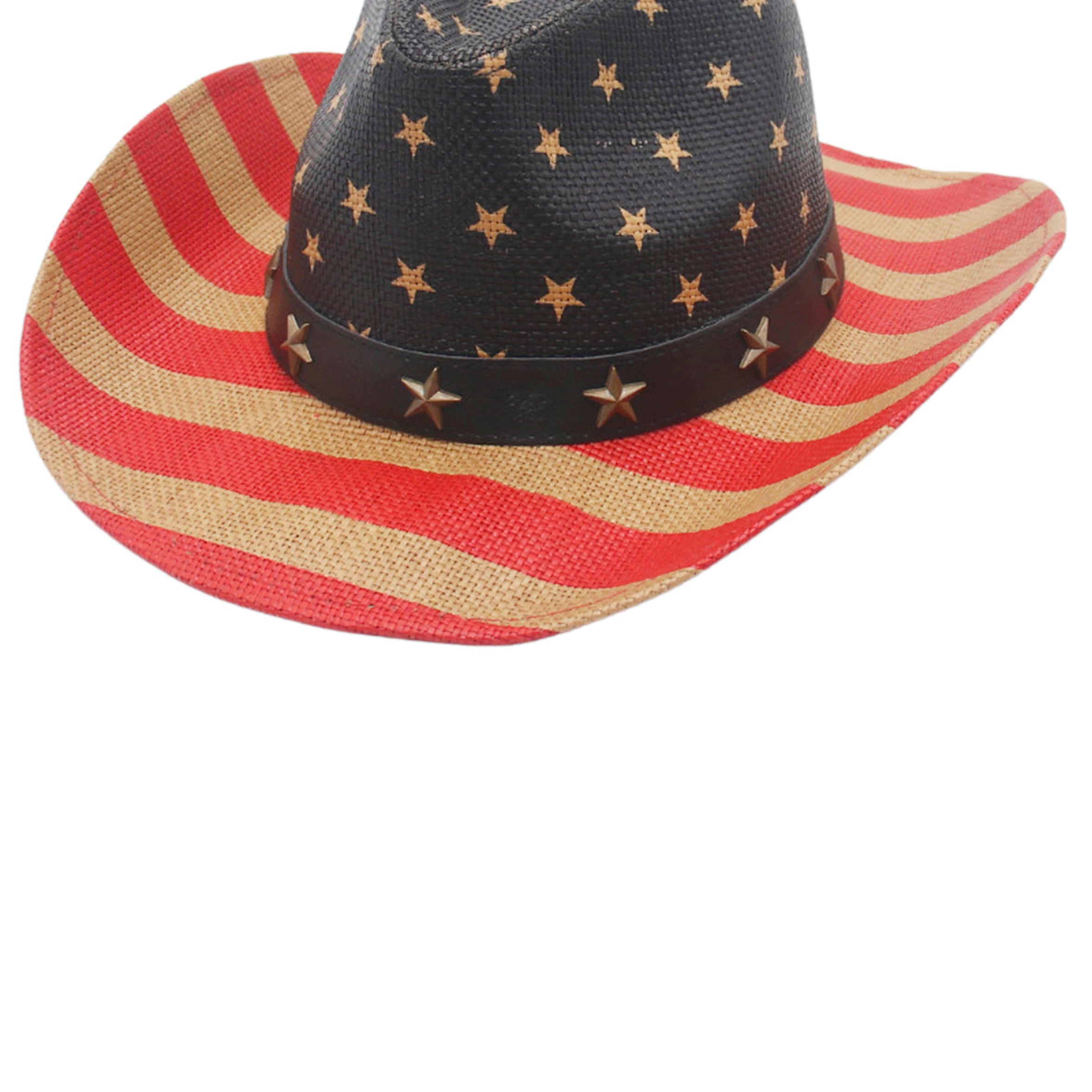 American Flag Printed Fedora Hat C0554