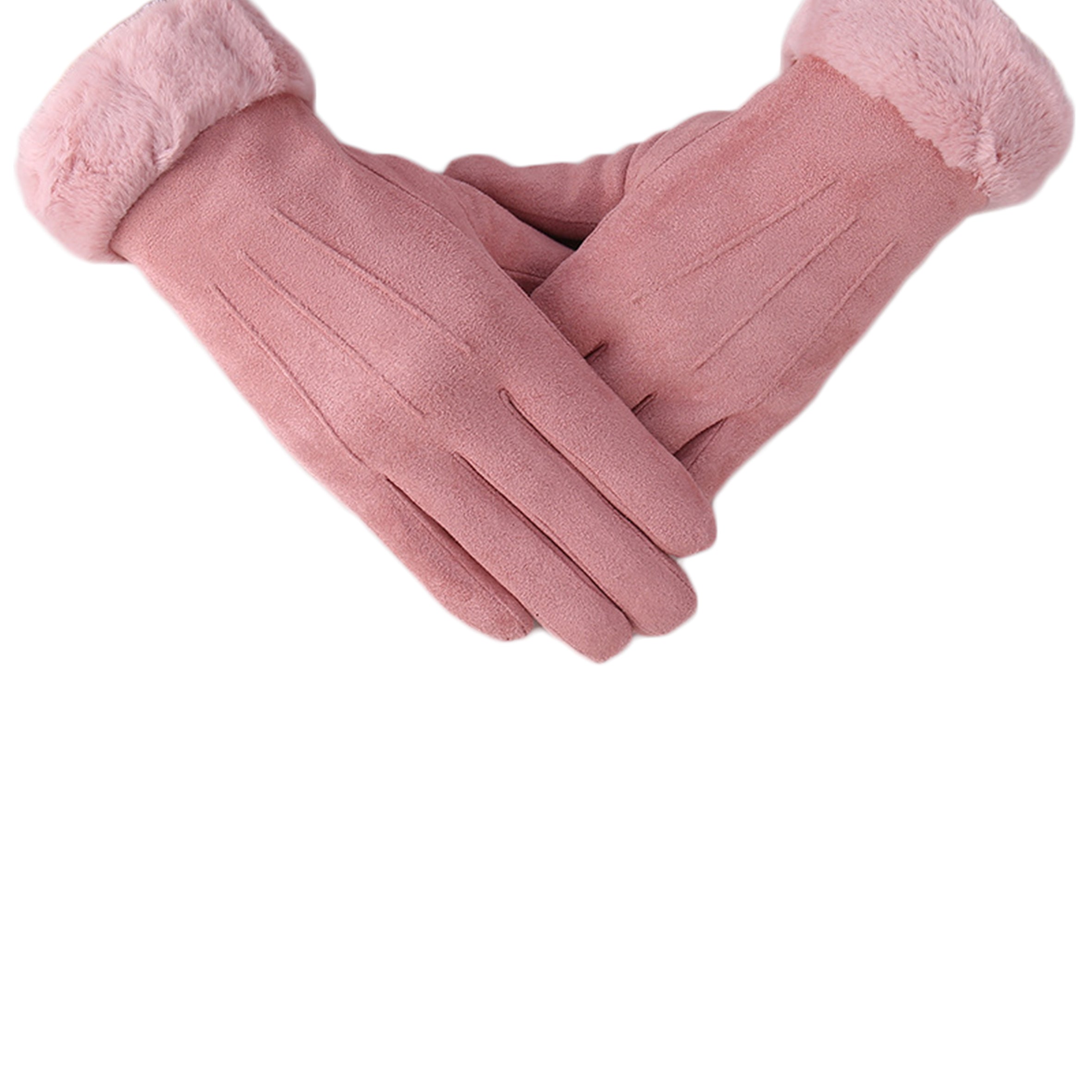 Three-thread Suede Gloves Gl0040