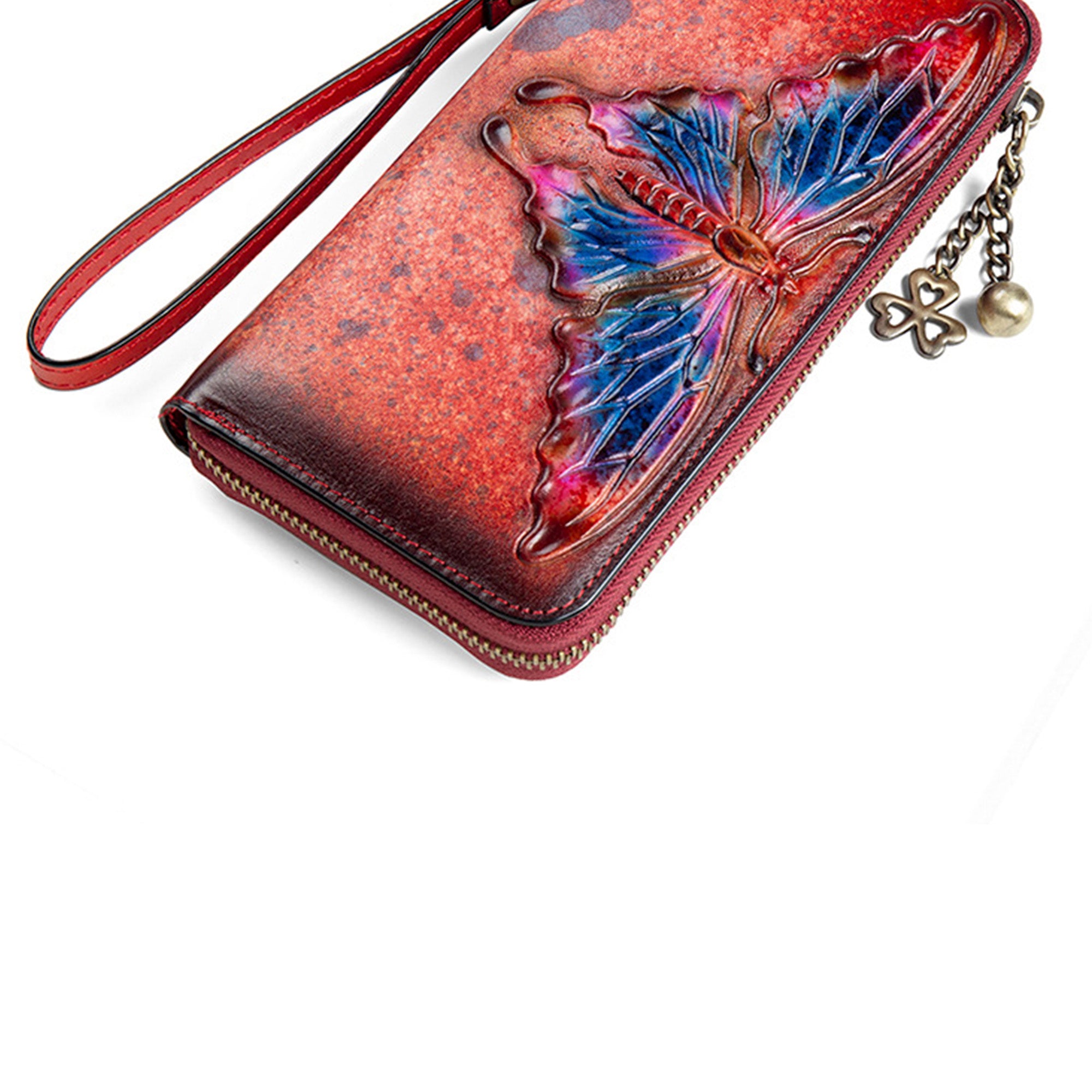 Butterfly Real Leather Wristlets HB1158