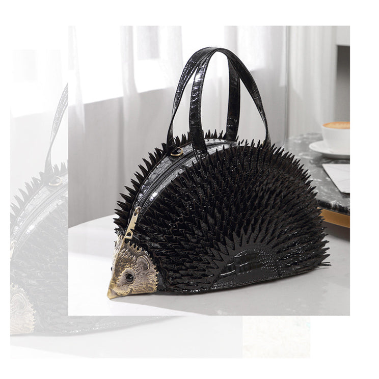 Hedgehog Pu Leather Tote Bag HB1604