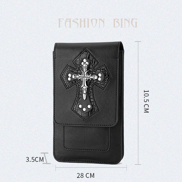 Cross Pu Leather Wallets Pouch Bag HB1744