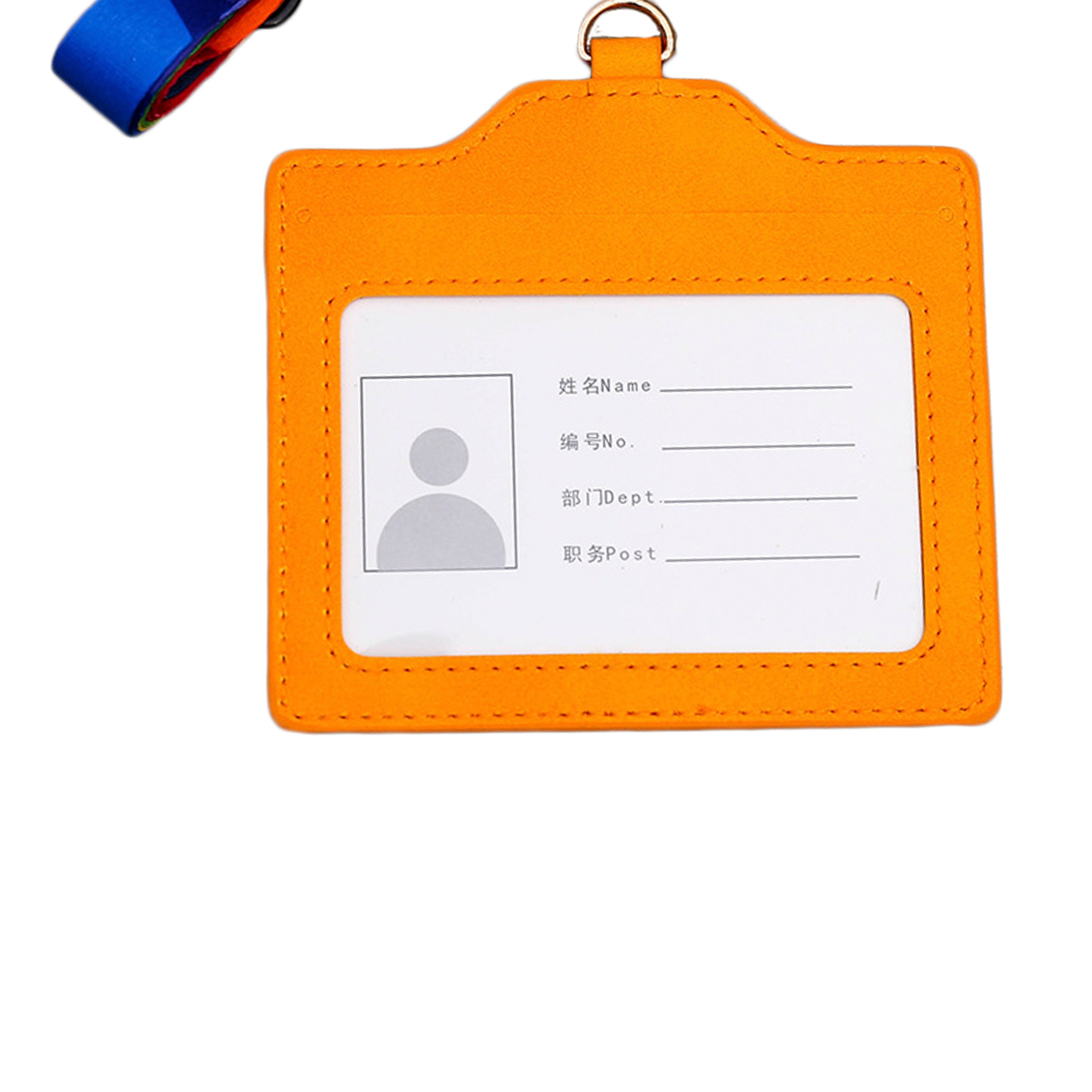 ID Badge Pu Leather Card Holder HB1810