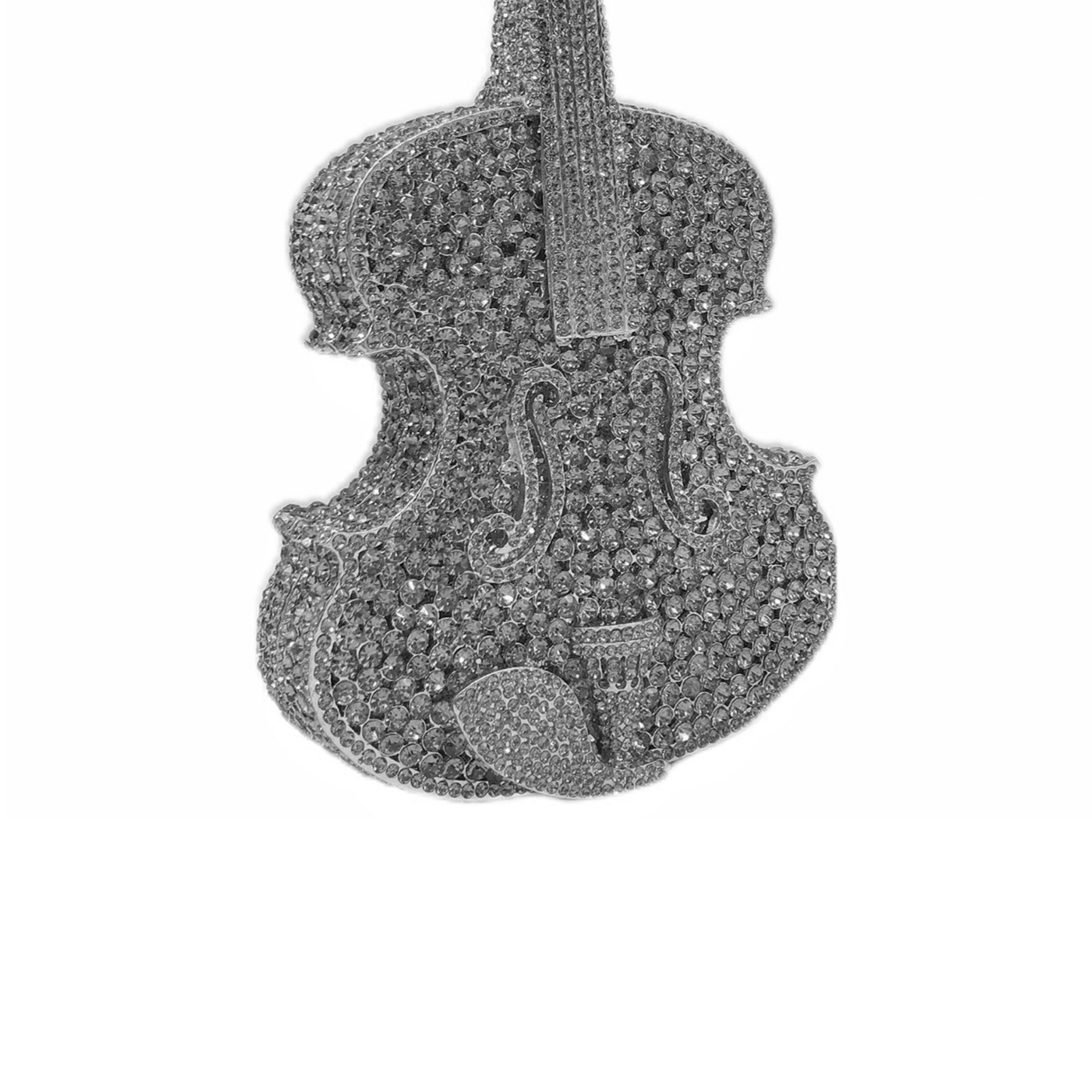 Violin Rhinestone Bag HB2052