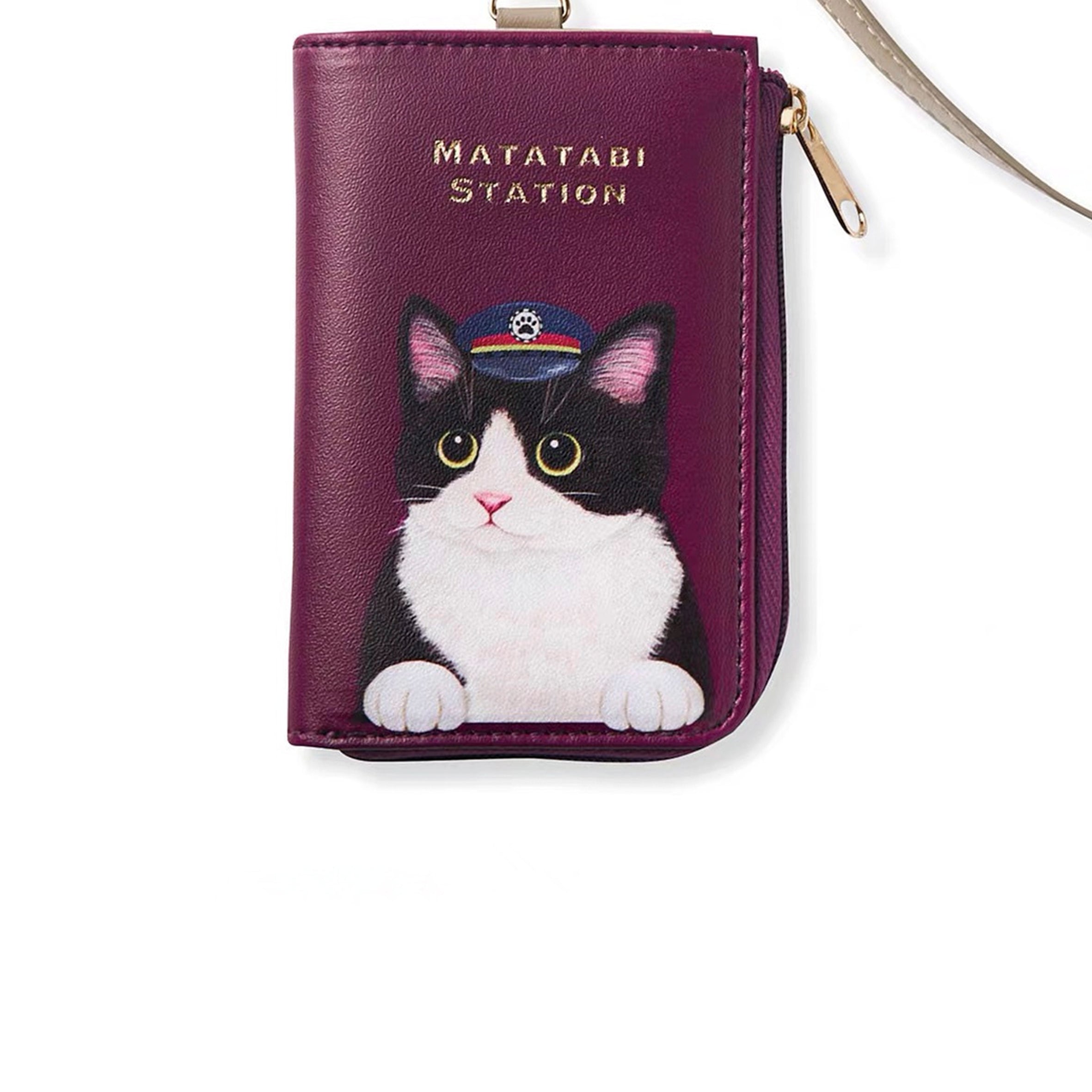 Kitty Shrink Lanyard Wallet Card Holder HB2105