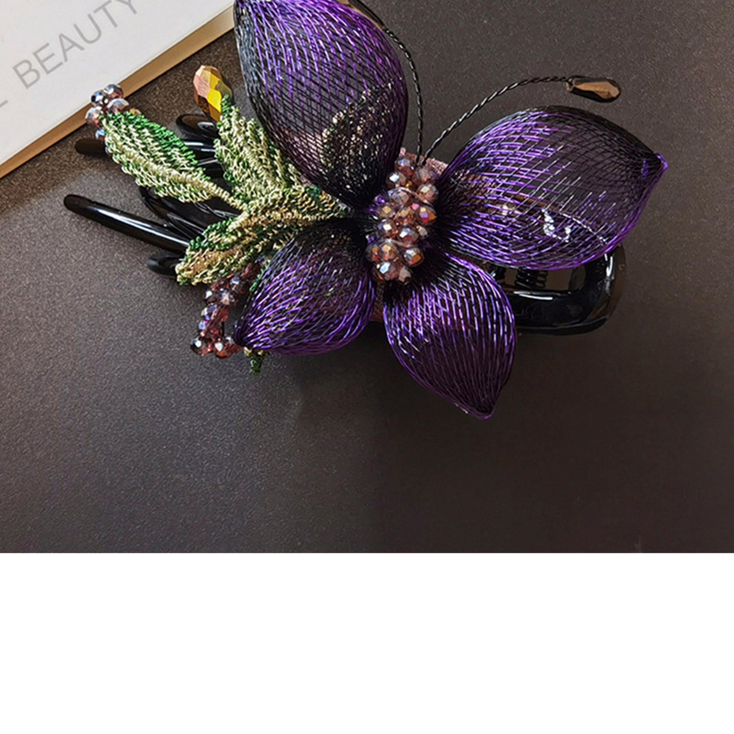 Butterfly copper Wire Hair Clip L3448