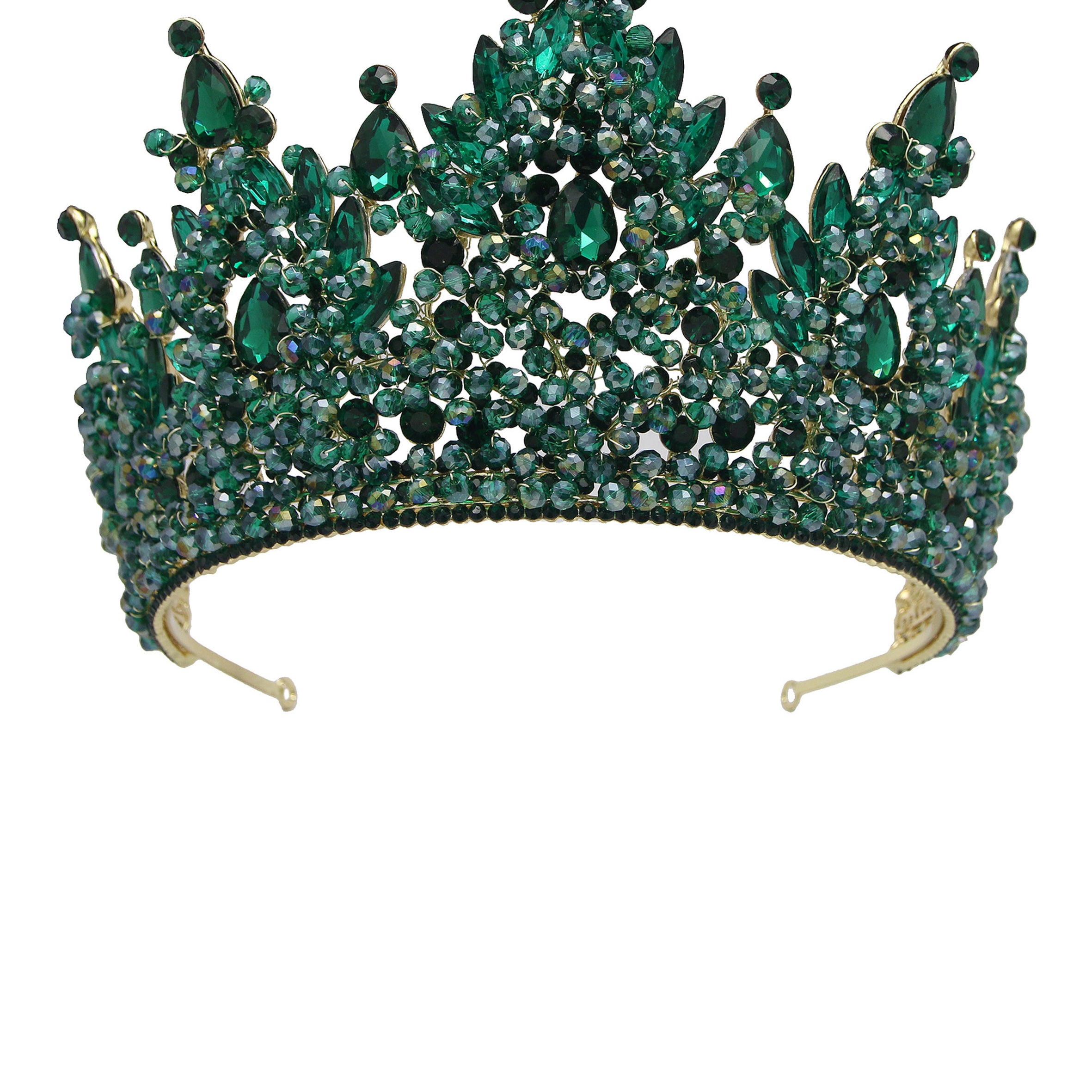 Rhinestone Crown Headband L3825