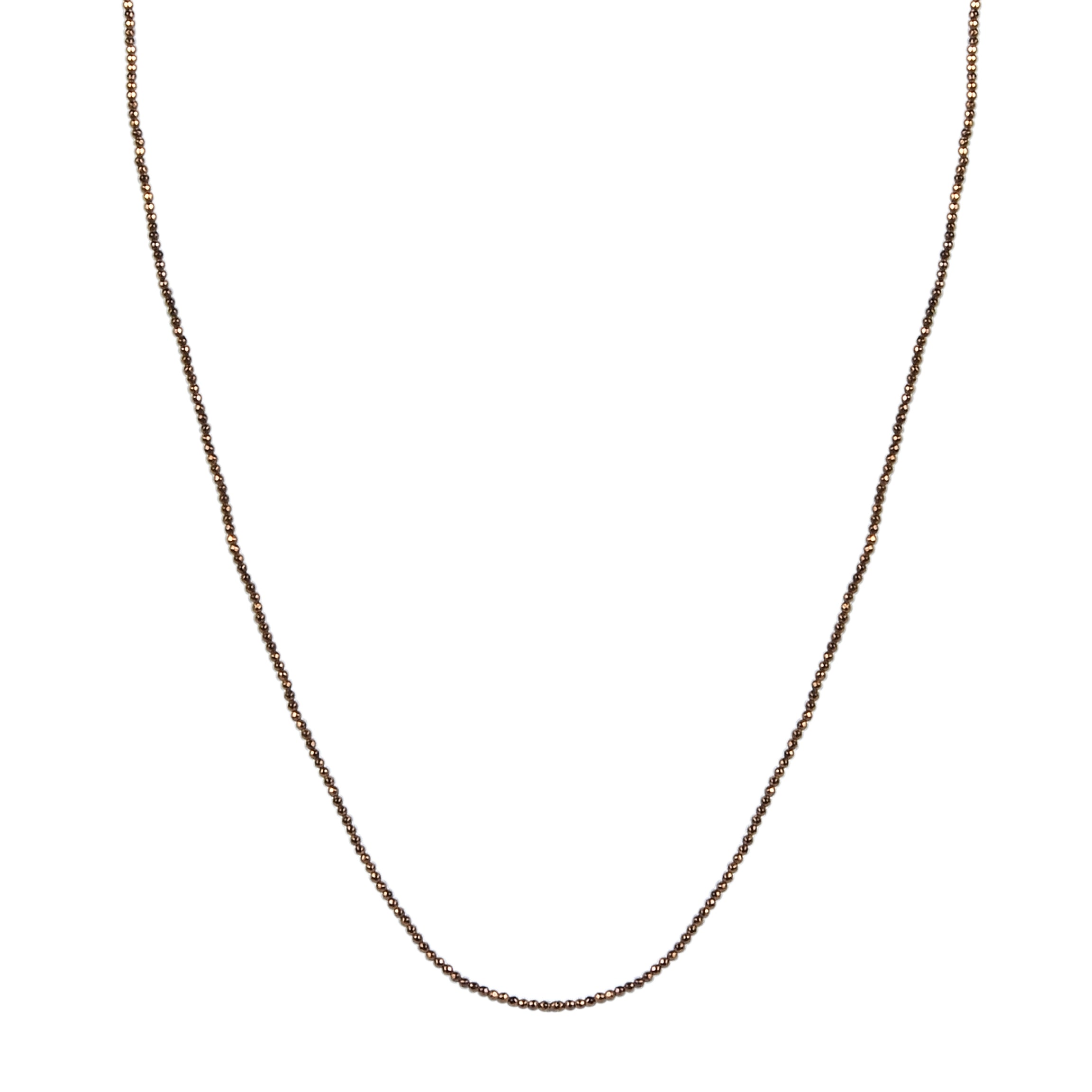 Hematite Stone Beaded Pendants Necklaces N3064