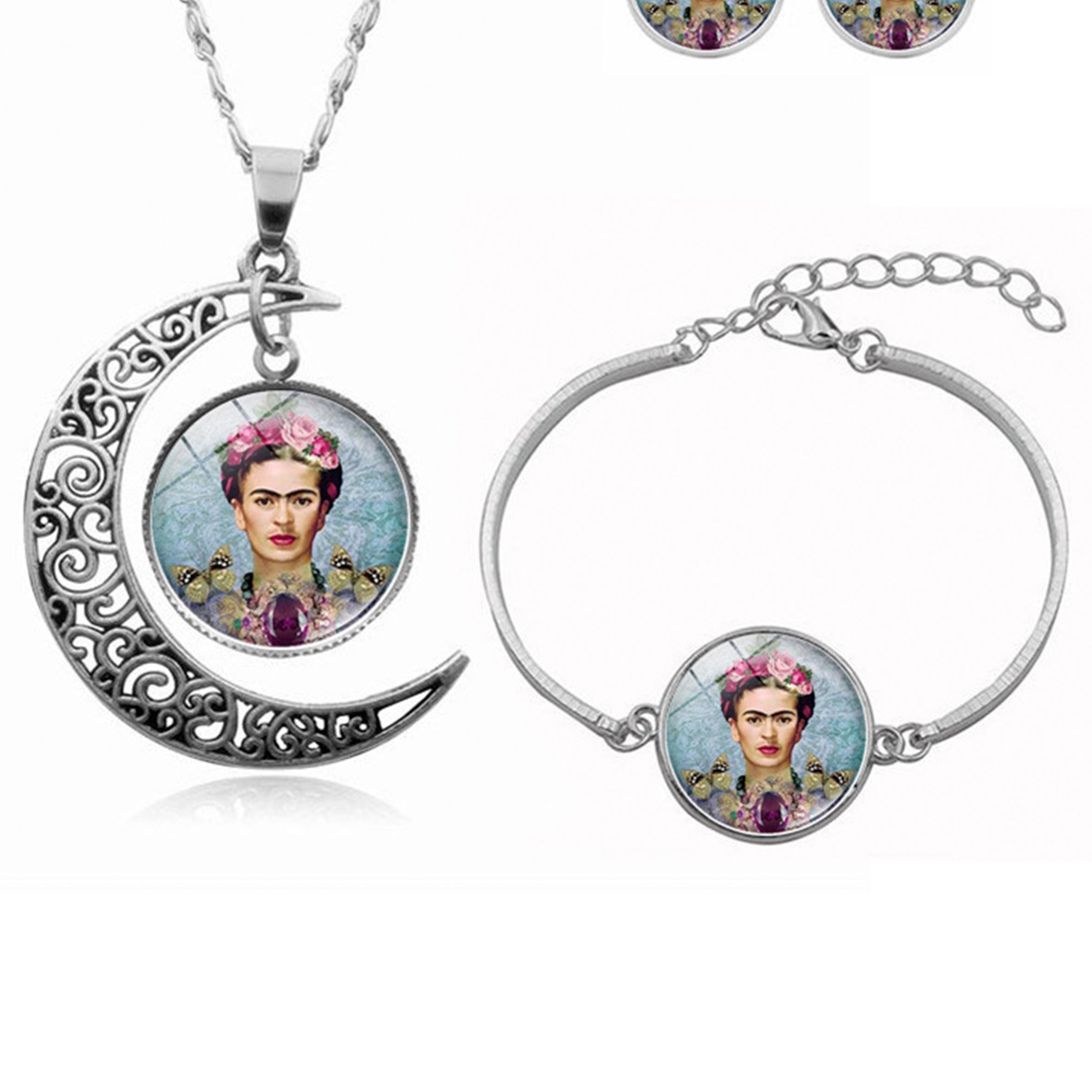 Frida Pendant Necklace Set N3991-SET