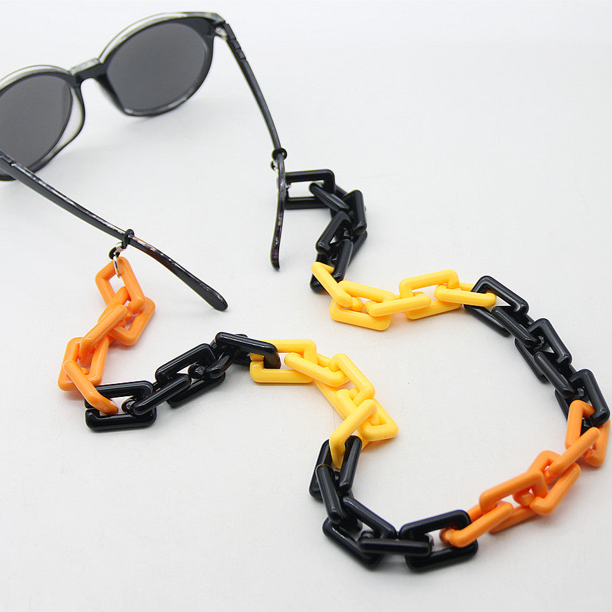 Acrylic Mask Holder /Eyeglasses Chain Necklaces N4634