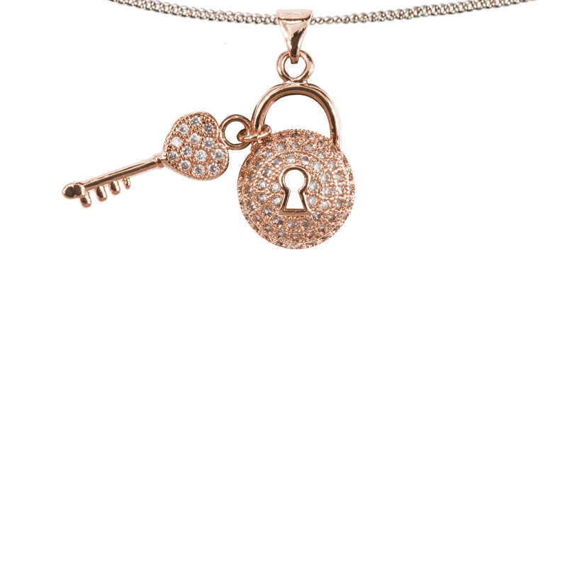 Key&Lock Pendant Necklaces NP0568