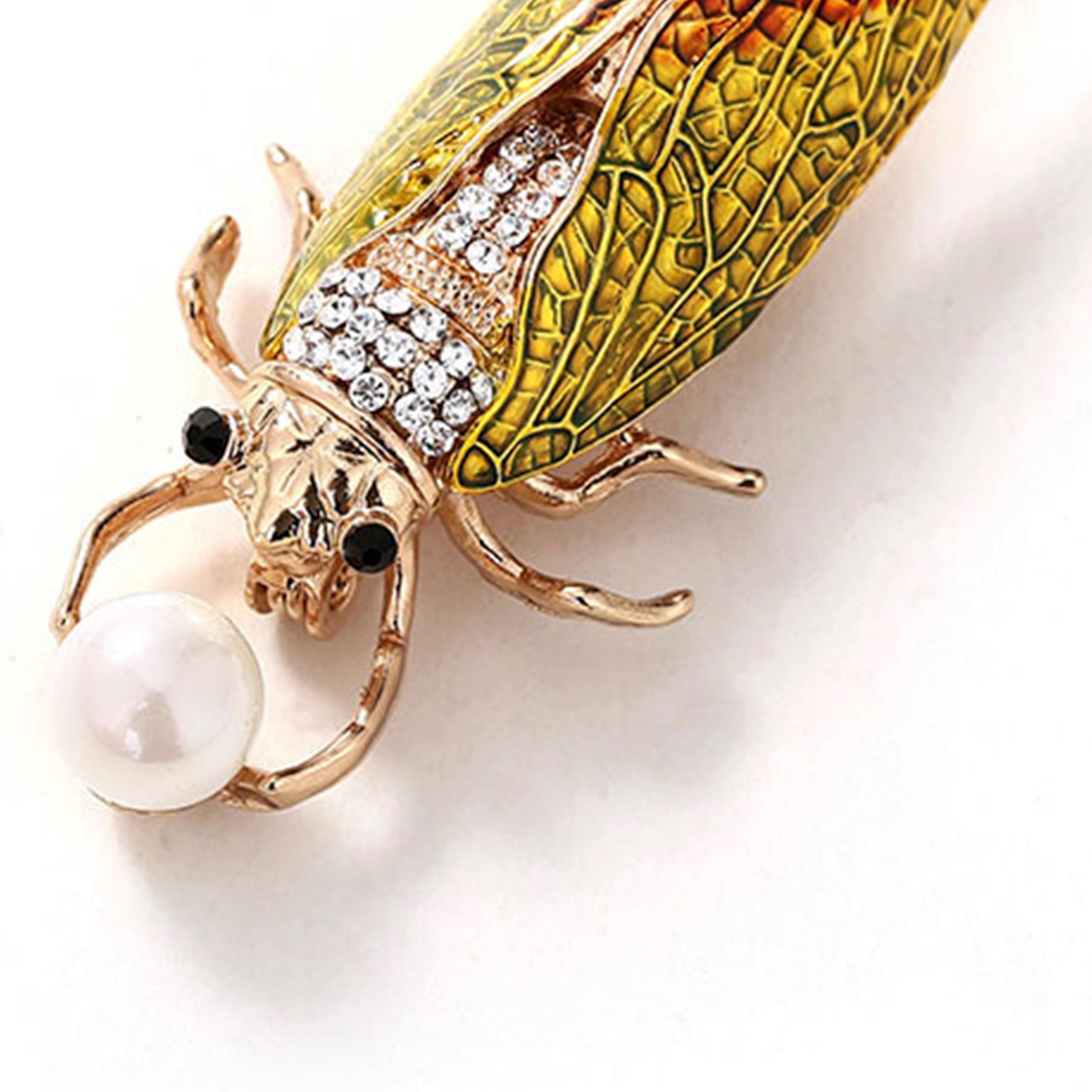 Insect Rhinestone Brooches PA3411