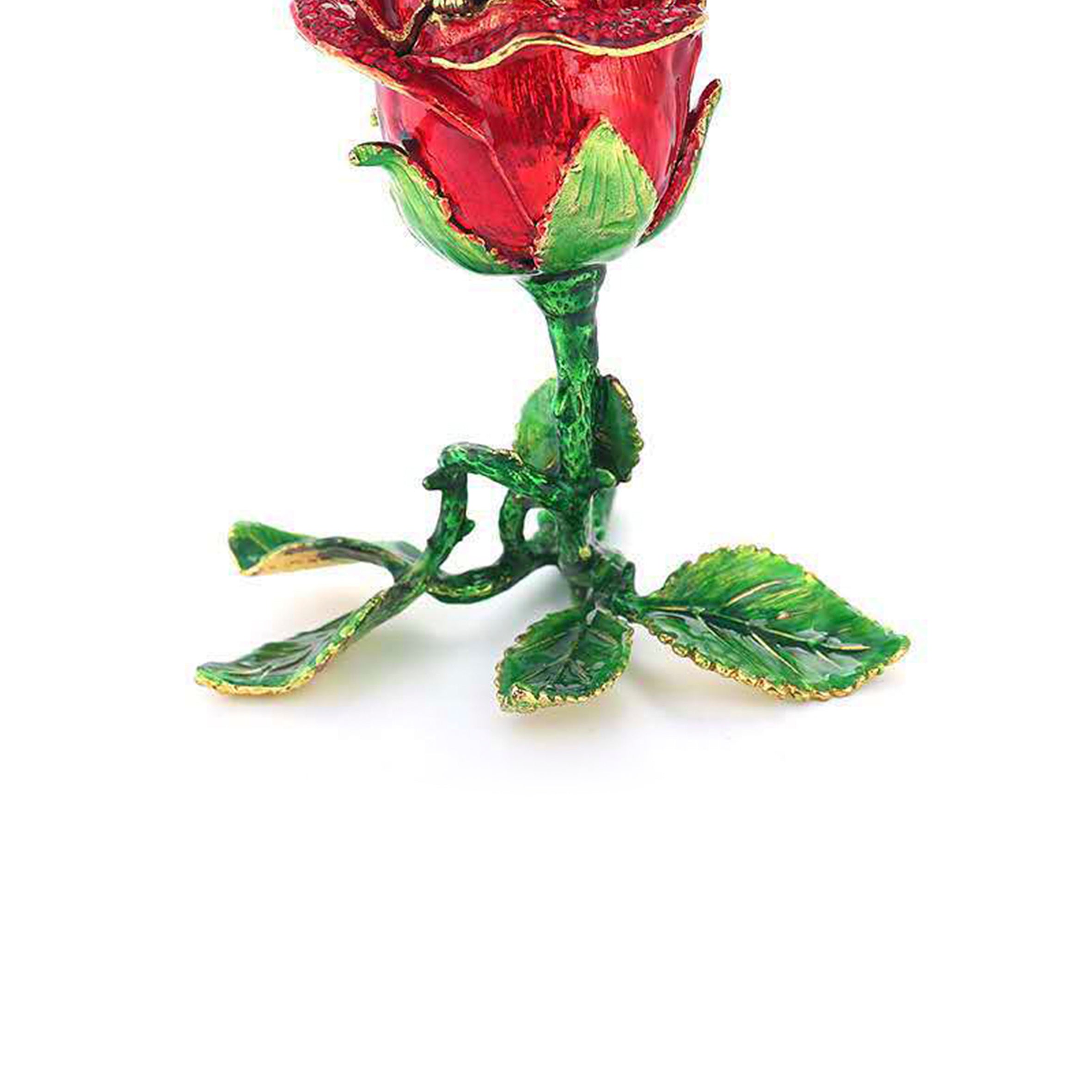 Rose Alloy Magnet Rose Ornament Crafts W1555