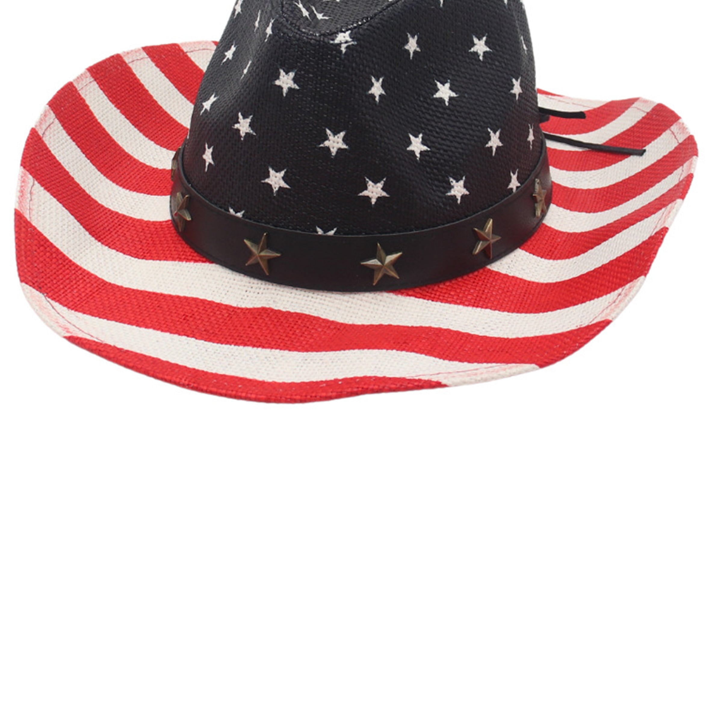 American Flag Printed Fedora Hat C0554