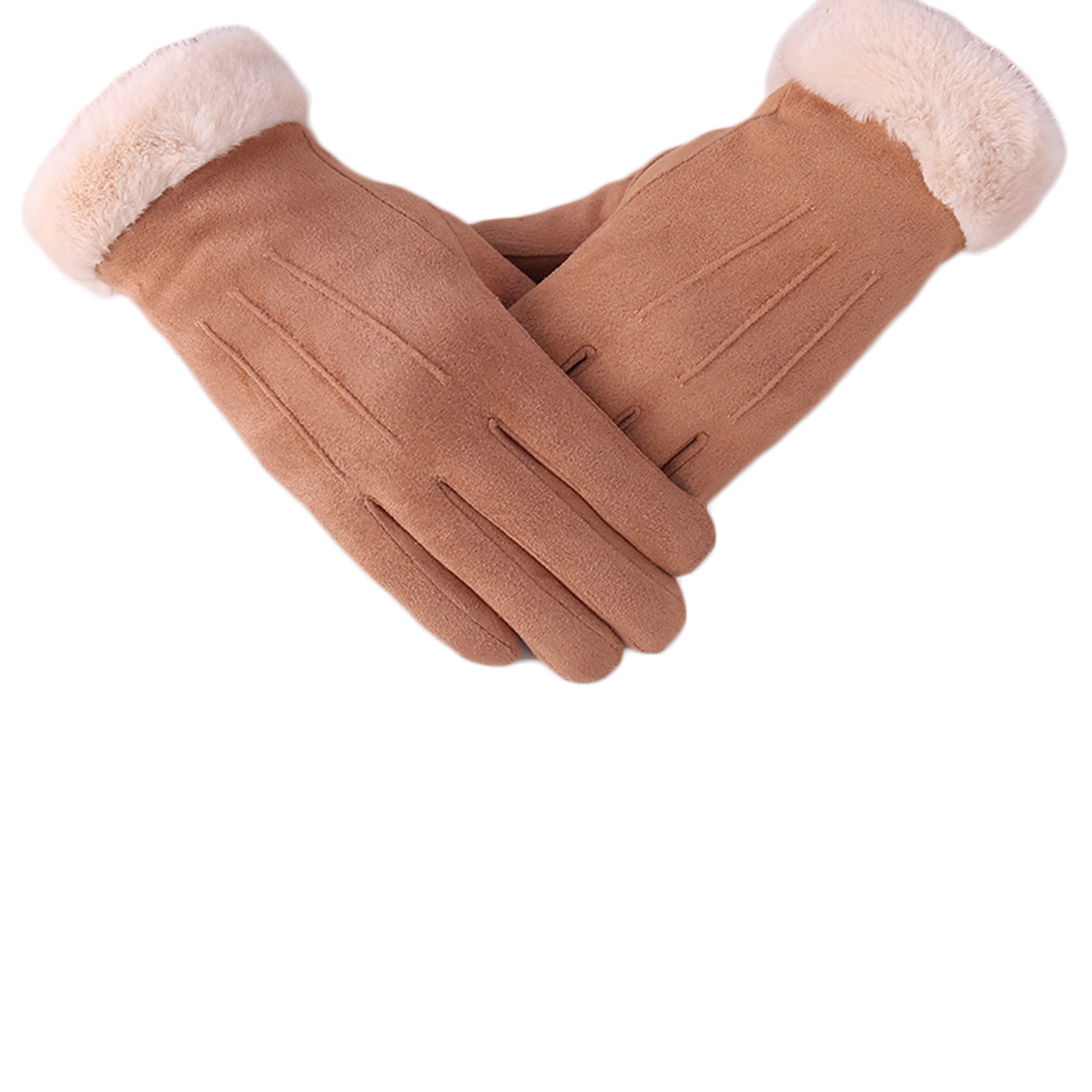 Three-thread Suede Gloves Gl0040