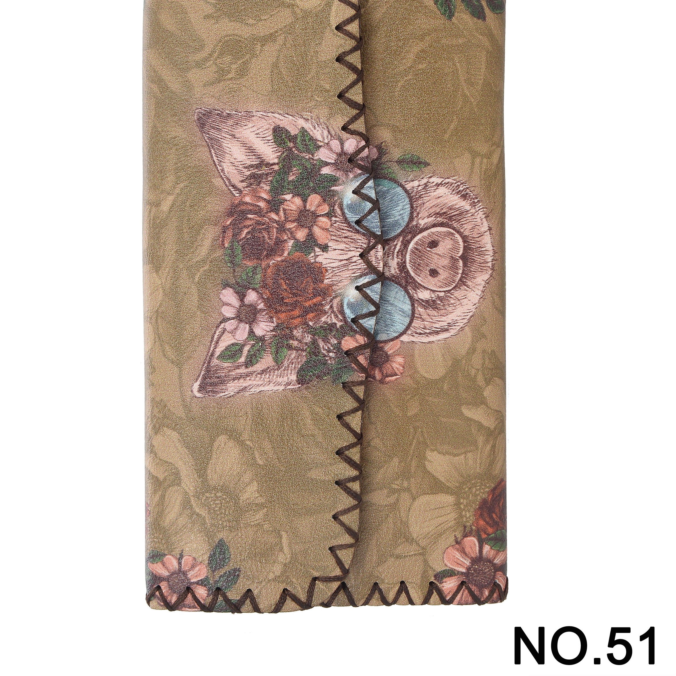 Floral Pig Printed Wallet HB0582 - NO.51