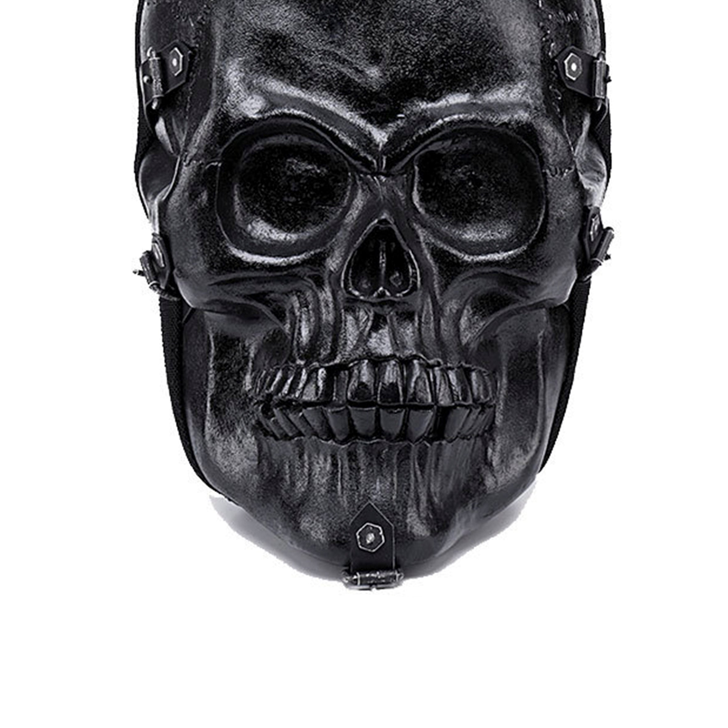 Skull Pu Leather Backpack HB1201-L