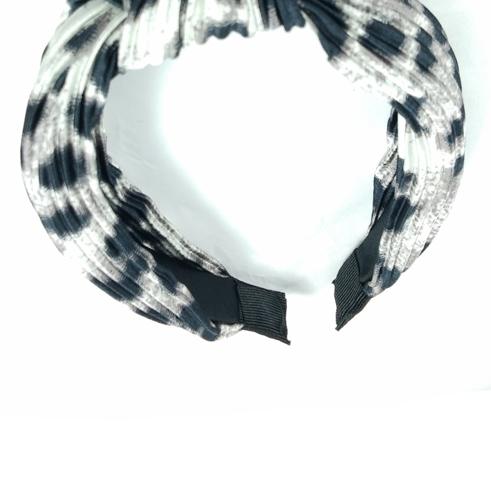 Animal Printed Pleated Headband L2529