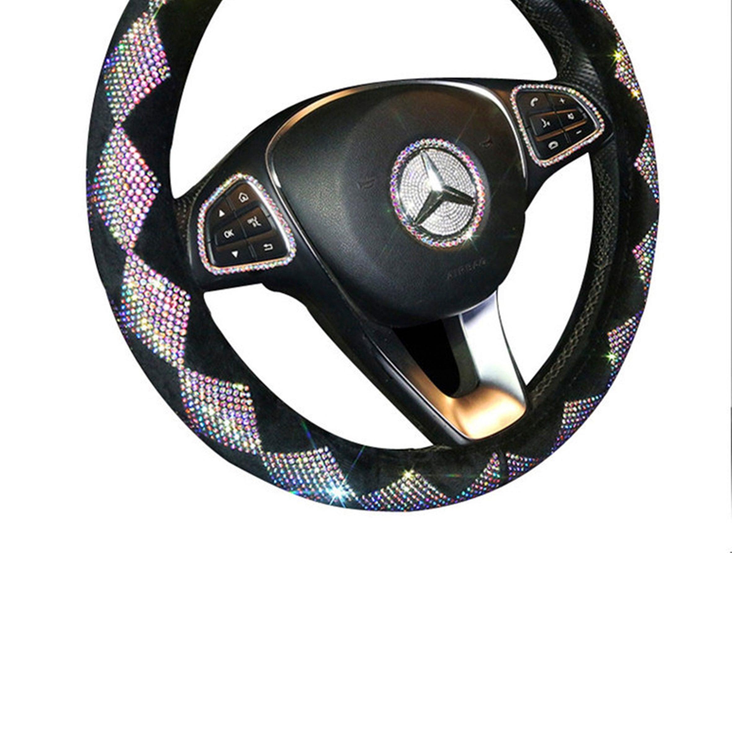 Diamond Steering Wheel Cover Car Accessories MIS0612