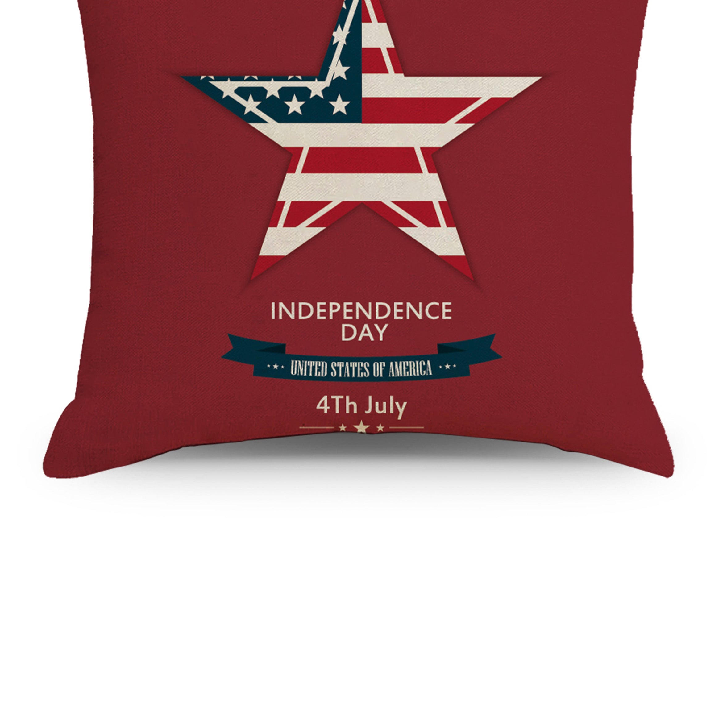 Star Independence Day Printed Pillowcase MIS0877
