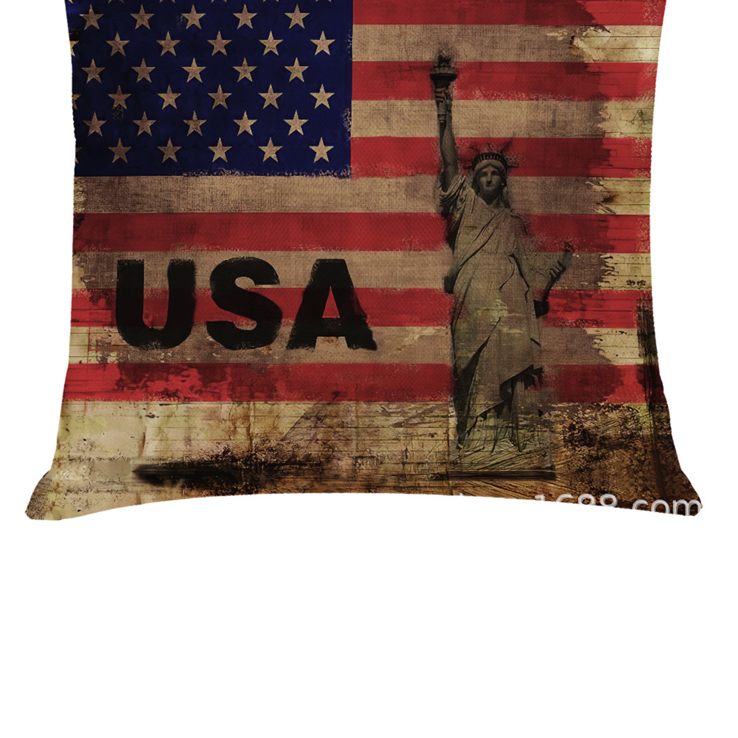 American Flag Printed Pillowcase MIS0980