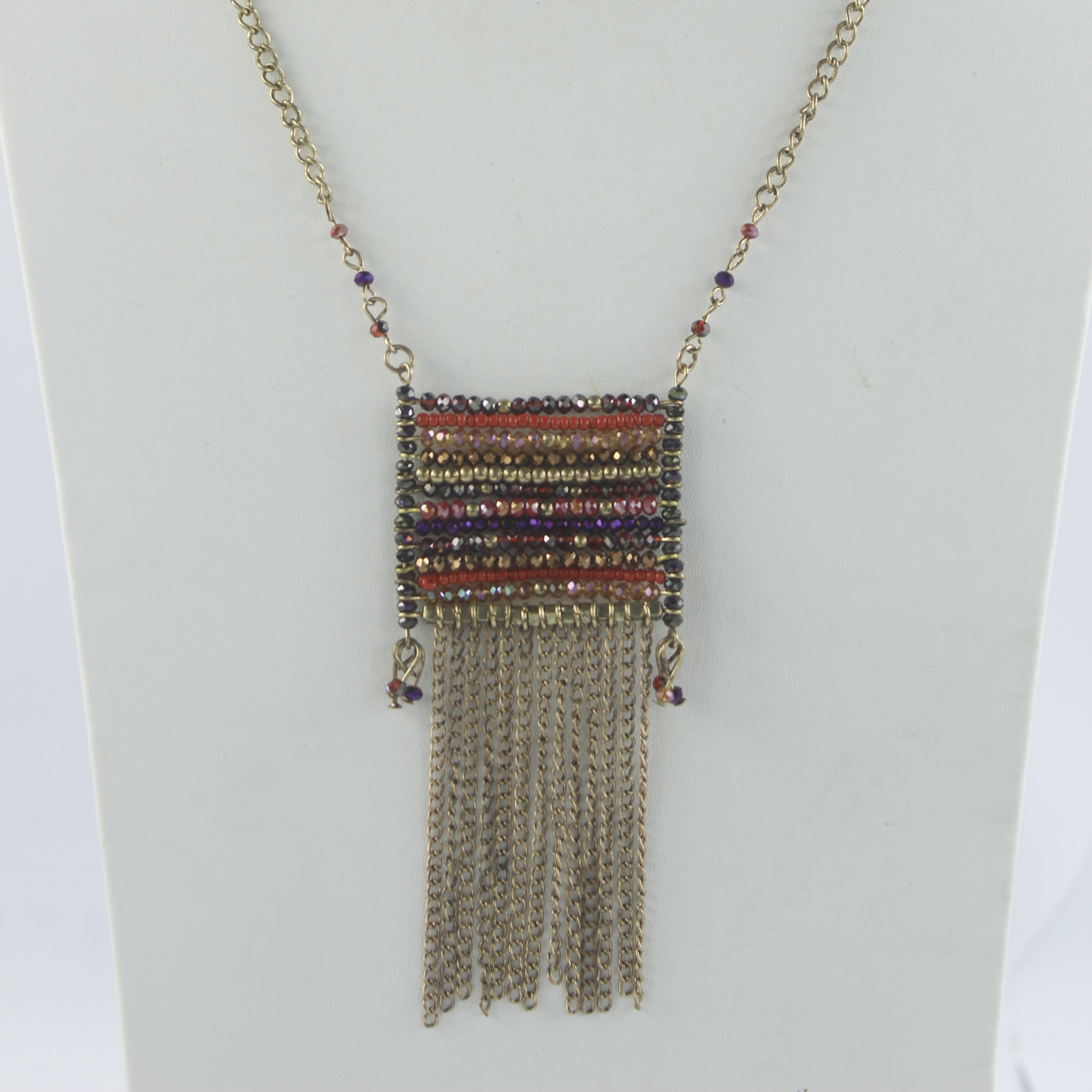 Crystal Chain Necklace N2342