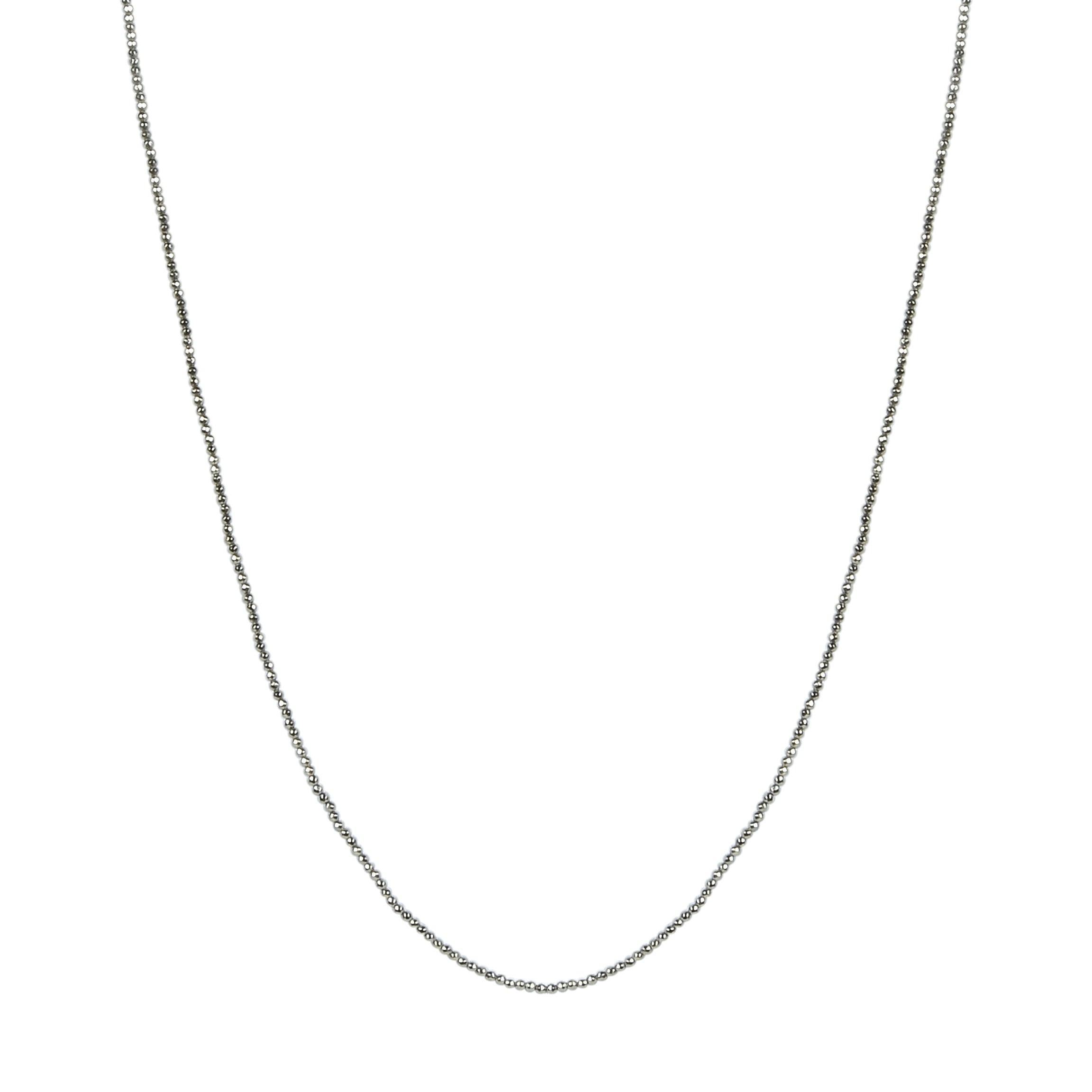 Hematite Stone Beaded Pendants Necklaces N3064