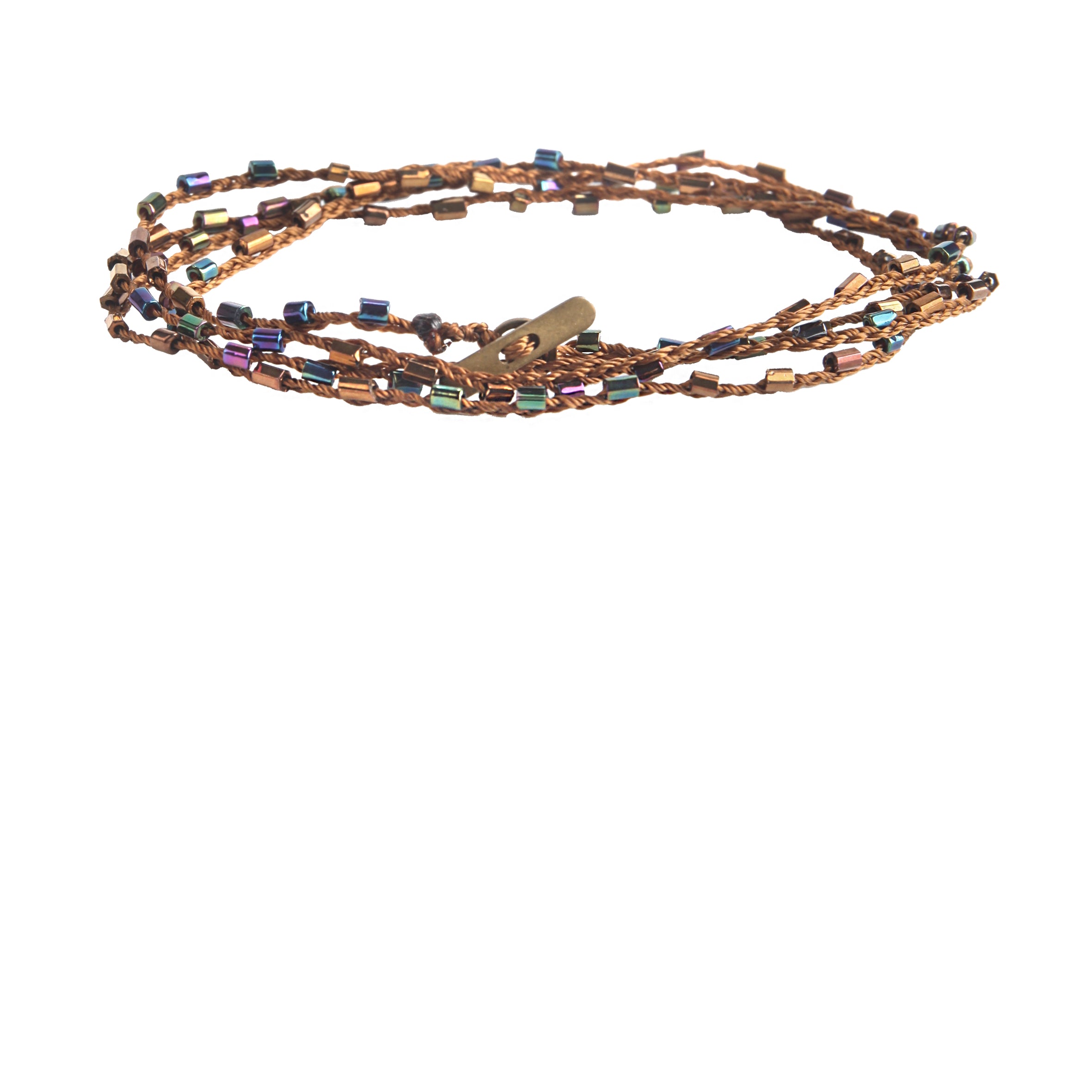 Seed Beads Necklace / Wrap Bracelet N3482