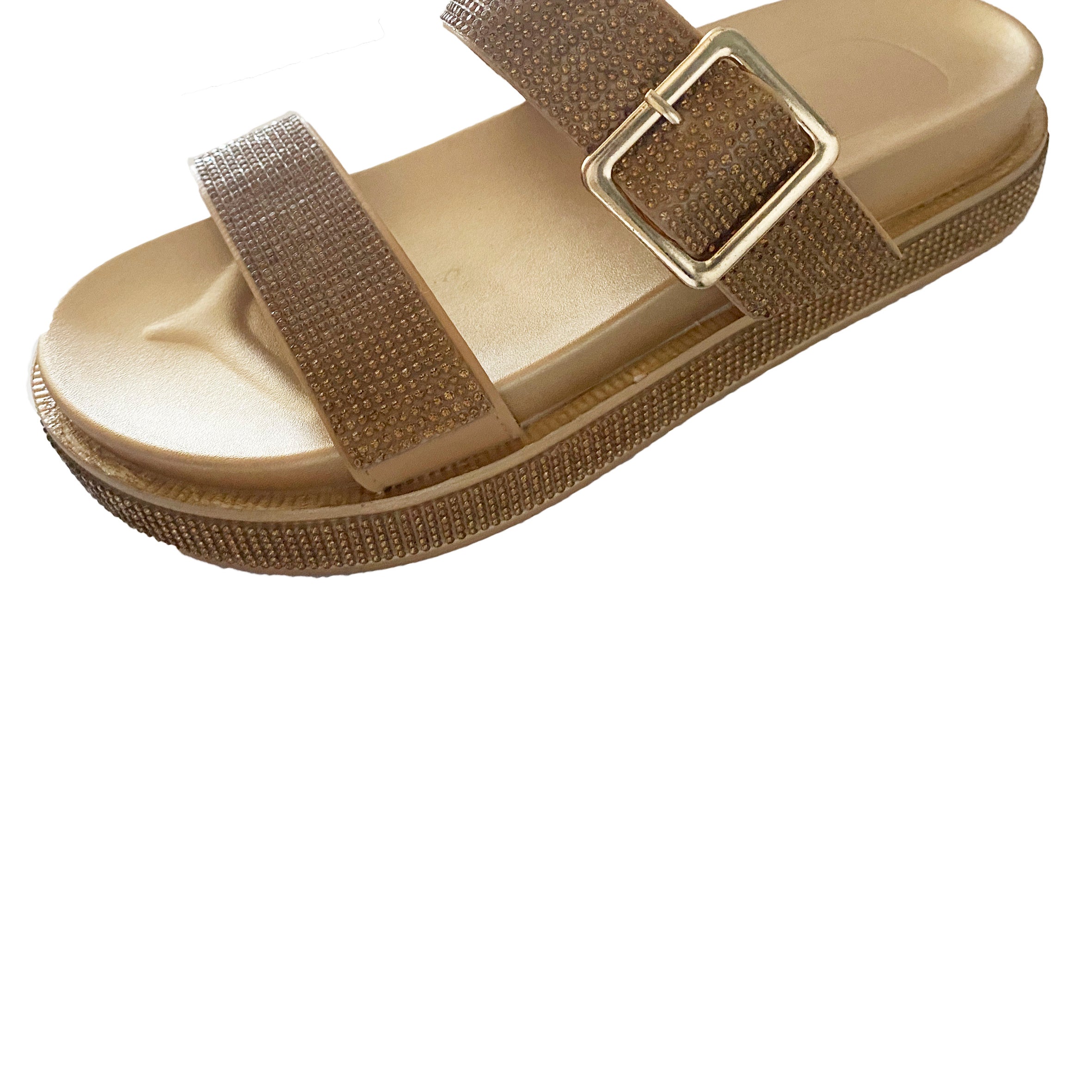 Rhinestone Sandals Slippers SH0031-GD