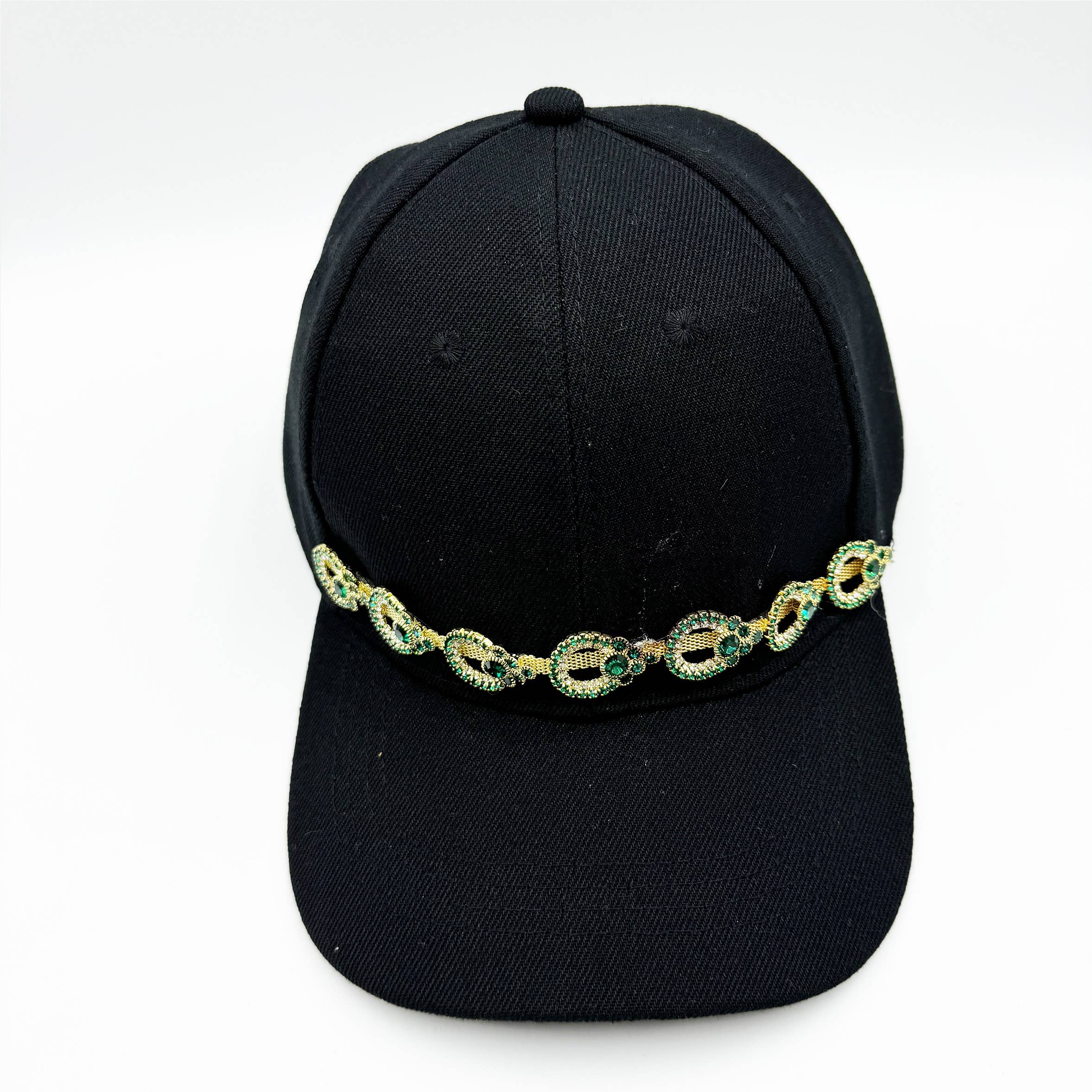 Geometry Rhinestone Chains Cap C0779 – Ole